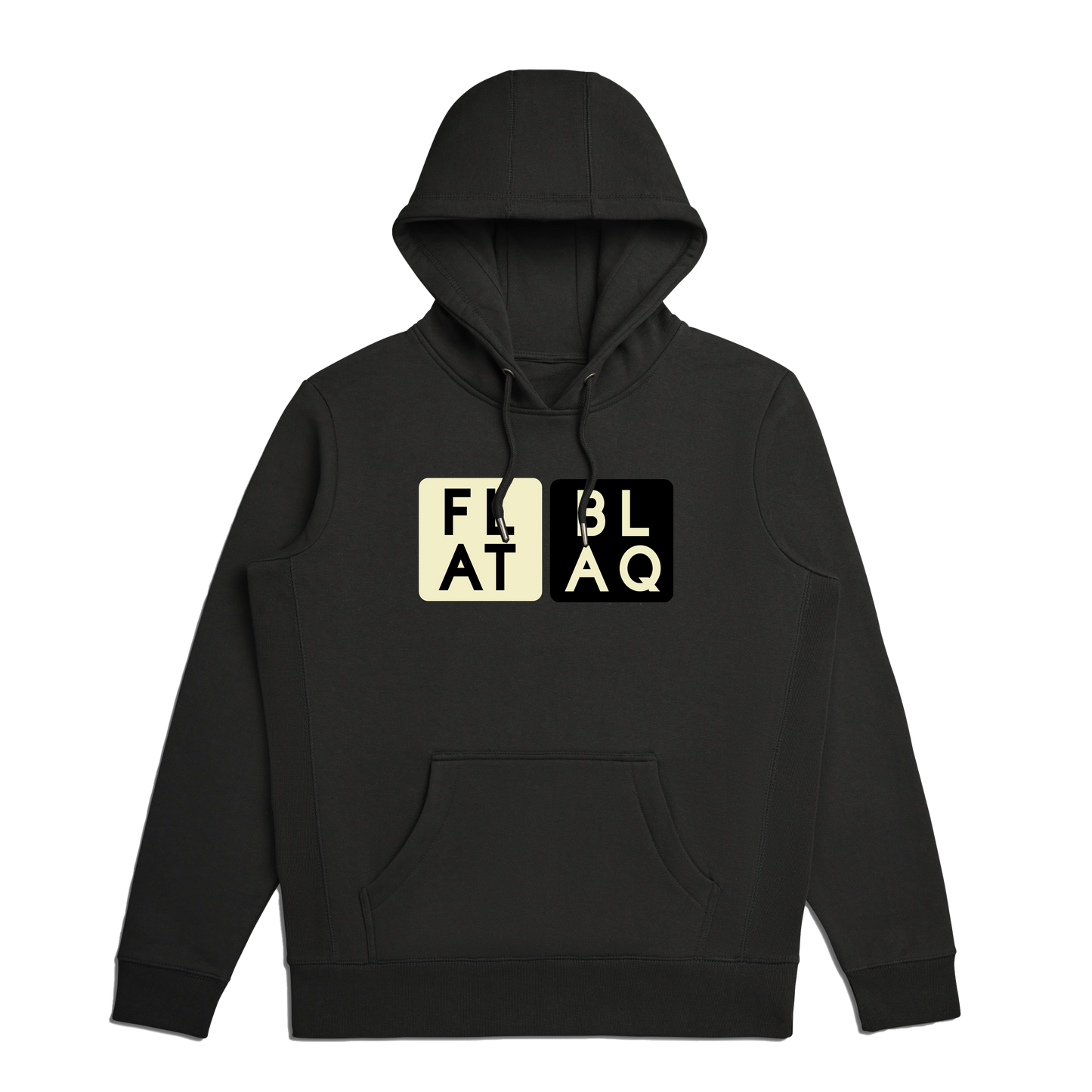 Flat Blaq Heavy-weight Hoodie